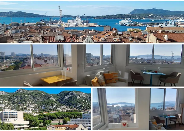 Panoramic Sea View, Walk To Train Station And Port - Vue Mer Panoramique, Gare Et Port A Pied